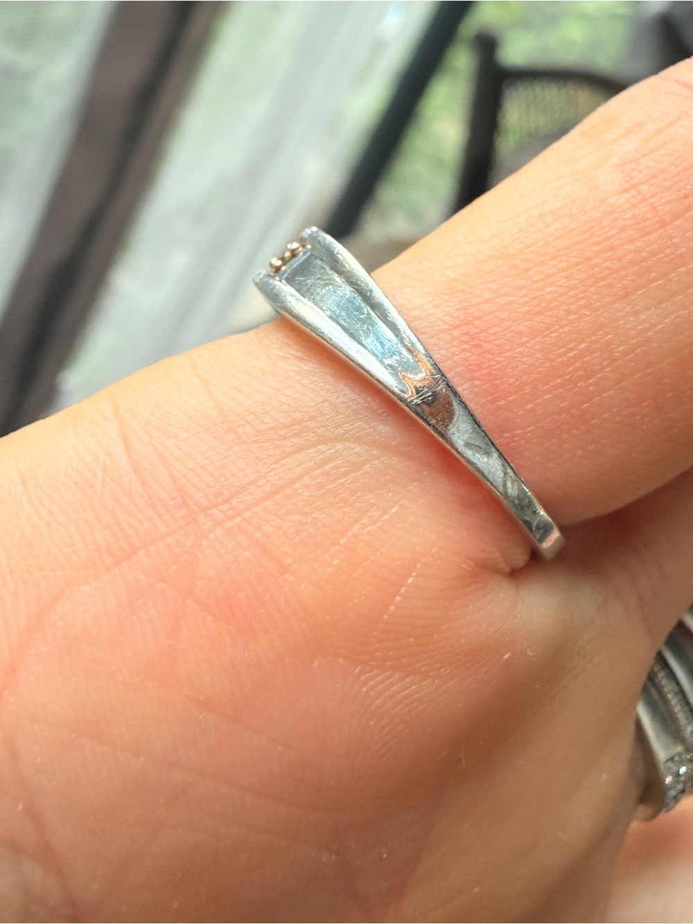 Champagne & White Diamond-Accent Pavé Band Mens or Women’s Ring Sz10 - Picture 15 of 16